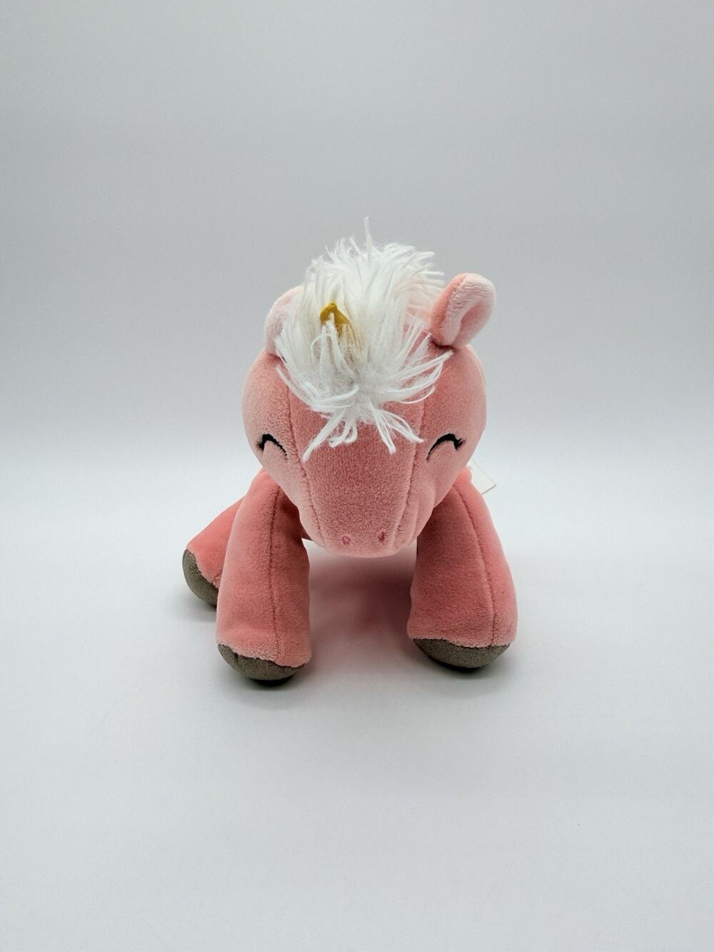 Animal Adventure Unicorn Pegasus Pink Soft Plush 6" Stuffed Animal Toy 2021